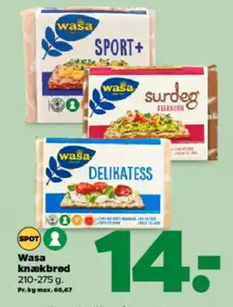 Netto WASA Knækbrød tilbud