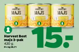 Netto HARVEST BEST Majs 3-pak tilbud