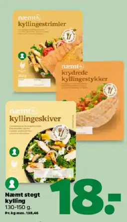 Netto Næmt stegt kylling tilbud