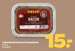 Netto TULIP Klassisk bacon leverpostej tilbud
