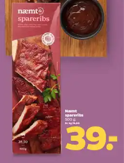Netto Næmt spareribs tilbud