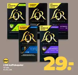 Netto L'OR Kaffekapsler tilbud