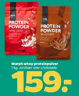 Netto Murph whey proteinpulver tilbud