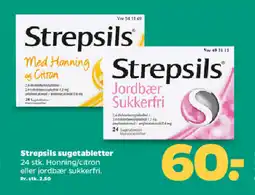 Netto STREPSILS Sugetabletter tilbud