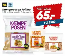 Bilka Kæmpeposen kylling tilbud