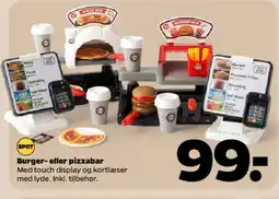 Netto Burger- eller pizzabar tilbud