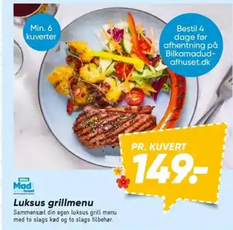 Bilka Luksus grillmenu tilbud