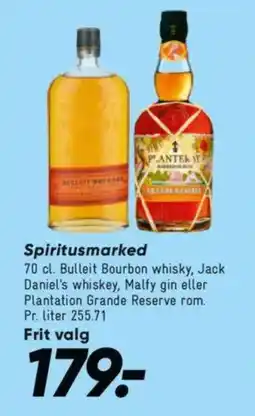 Bilka Spiritusmarked tilbud