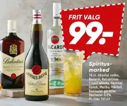 Bilka Spiritus- marked tilbud