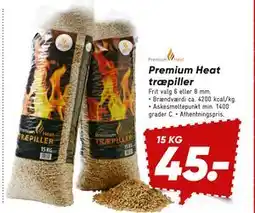 Bilka Premium Heat træpiller, DKK 45 tilbud