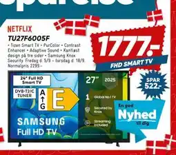 Bilka SAMSUNG TU27F6005F, DKK 1777 tilbud