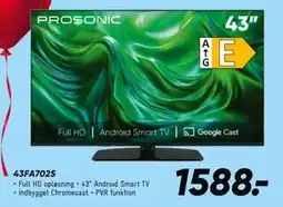 Bilka PROSONIC 43FA7025, DKK 1588 tilbud