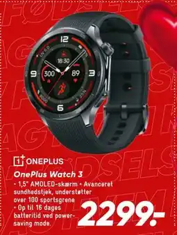 Bilka OnePlus Watch 3, DKK 2299 tilbud
