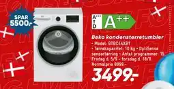 Bilka Beko kondenstørretumbler, DKK 3499 tilbud