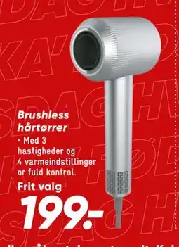 Bilka Brushless hårtørrer, DKK 199 tilbud