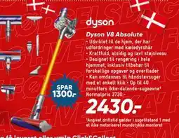 Bilka Dyson V8 Absolute, DKK 2430 tilbud