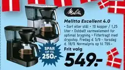 Bilka Melitta Excellent 4.0, DKK 549 tilbud