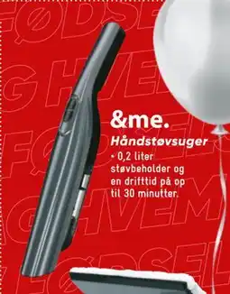 Bilka Håndstøvsuger, DKK 199 tilbud