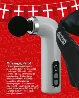Bilka Massagepistol, DKK 199 tilbud