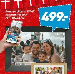 Bilka Frameo digital Wi-Fi fotoramme 10,1” PFF-1024B/W, DKK 499 tilbud