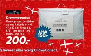 Bilka Drømmepuden, DKK 200 tilbud