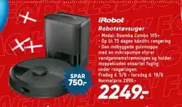 Bilka Robotstøvsuger, DKK 2249 tilbud