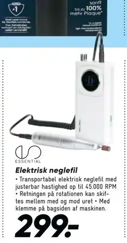 Bilka Elektrisk neglefil, DKK 299 tilbud