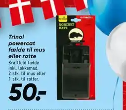 Bilka Trinol powercat fælde til mus eller rotte, DKK 50 tilbud