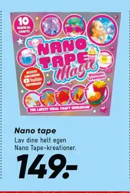 Bilka Nano tape, DKK 149 tilbud