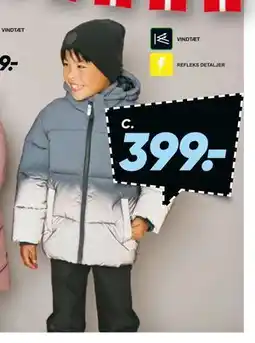 Bilka Vinterjakke med reflekseffekt, DKK 399 tilbud