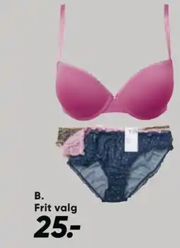 Bilka Bh eller-3-pak trusser, DKK 25 tilbud