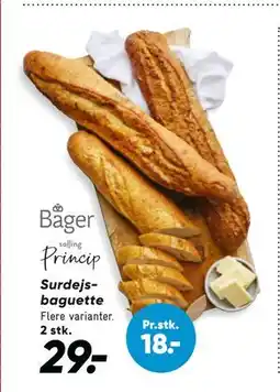 Bilka Surdejs baguette, DKK 29 tilbud