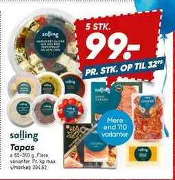 Bilka Tapas, DKK 99 tilbud