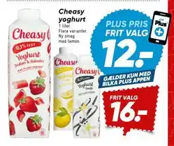 Bilka Cheasy yoghurt, DKK 16, App-pris tilbud