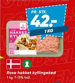 Bilka Rose hakket kyllingekød, DKK 42 tilbud