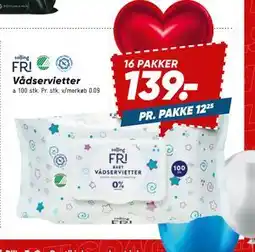 Bilka Vådservietter, DKK 139 tilbud