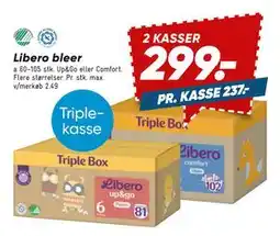 Bilka Libero bleer, DKK 299 tilbud