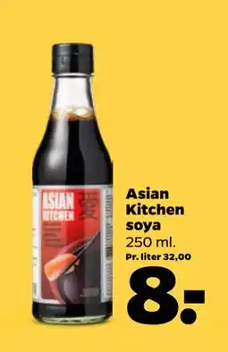 Netto Asian Kitchen soya, DKK 8 tilbud