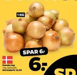 Netto Danske løg, DKK 6 tilbud