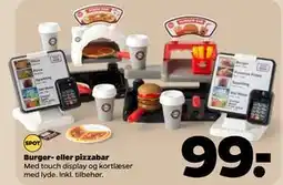 Netto Burger- eller pizzabar, DKK 99 tilbud