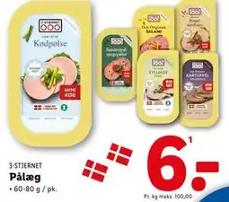 Lidl Pålæg, DKK 6 tilbud