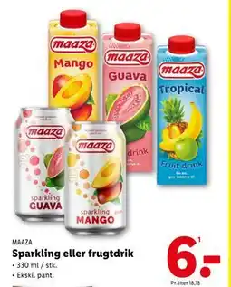 Lidl Sparkling eller frugtdrik, DKK 6 tilbud