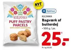 Lidl Bagværk af butterdej, DKK 25 tilbud