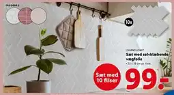 Lidl Sæt med selvklæbende vægfolie, DKK 99 tilbud