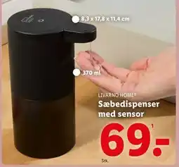 Lidl Sæbedispenser med sensor, DKK 69 tilbud
