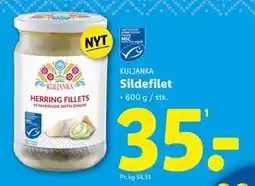 Lidl Sildefilet, DKK 35 tilbud