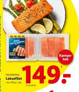 Lidl Laksefilet, DKK 149 tilbud