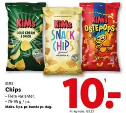 Lidl Chips, DKK 10 tilbud