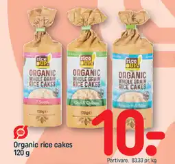 REMA 1000 Organic rice cakes tilbud