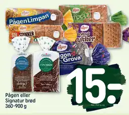 REMA 1000 Pågen eller Signatur brød tilbud